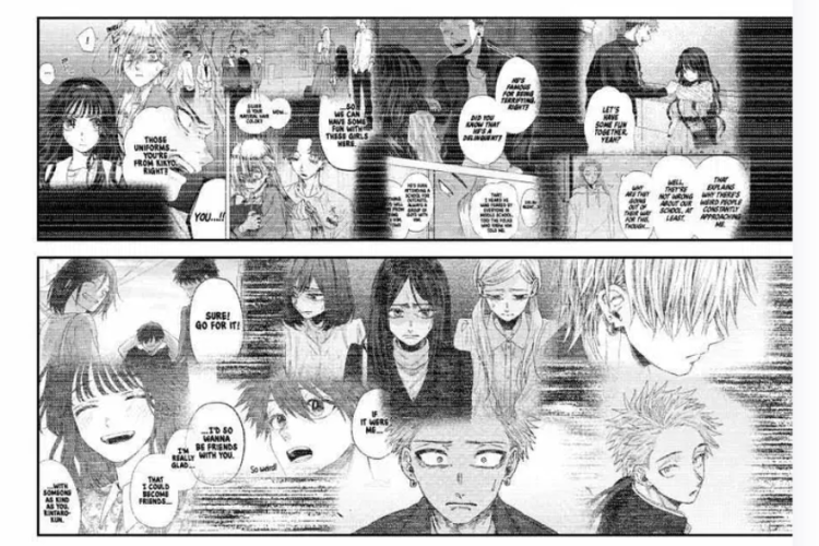 RAW Spoiler el Manga The Fragrant Flower Blooms With Dignity Capítulo 171: ¡Reunión conjunta de profesores!
