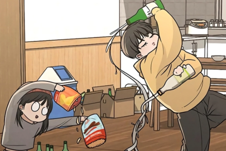 Leer Las reseñas de los ex (Ex-Love Review) Manhwa Capítulo 24 Español Scan, La diversión de Haeil y sus amigos
