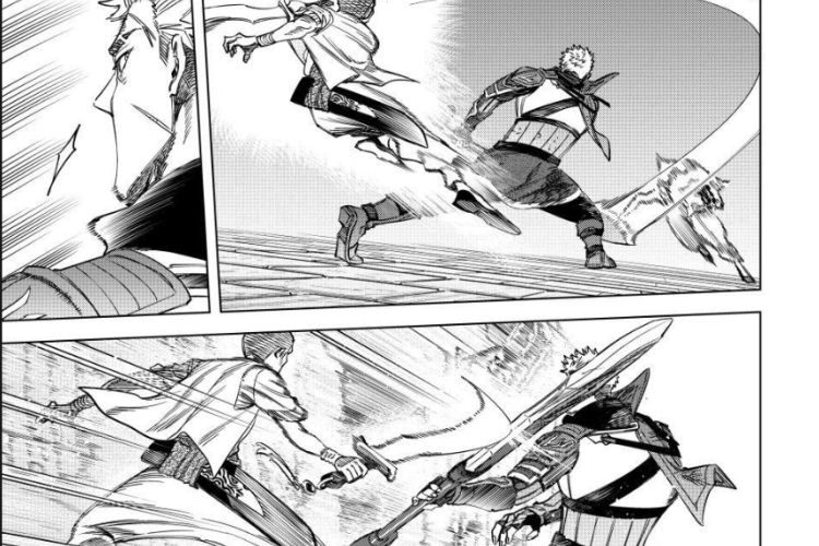 Spoilers del Majo to Youhei (The Witch and the Mercenary) Capítulo 57 en Español, ¡Una lucha brutal!