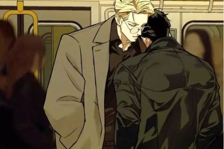 Lectura del Manhwa BL FlashLight Capítulo 48 en Español, Competencia feroz en el tren
