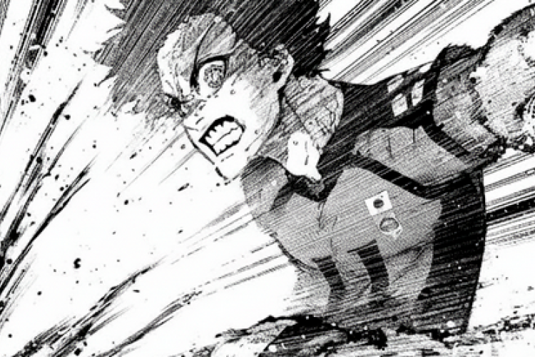 Enlance de Manga Blue Lock Capítulo 326 en Español Scan, Isagi se vuelve cada vez más salvaje.