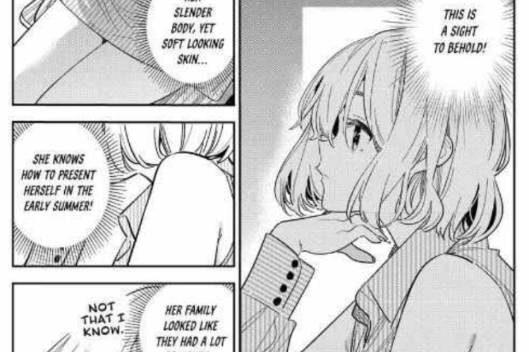 Leer el Manga Kanojo, Okarishimasu Capítulo 401 en Español, Una chica nueva para Kazuya