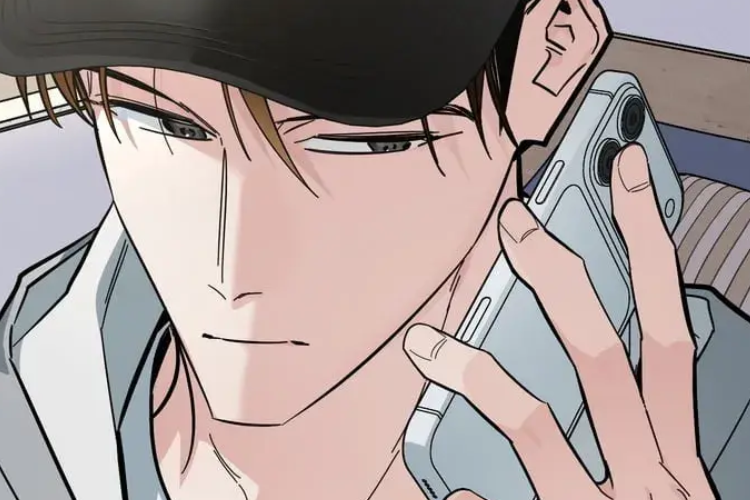 Panel inicial del Manhwa ¡Dame un bebé lince, si no quieres verme enloquecer! el Capítulo 32 en Español, llamada telefónica misteriosa